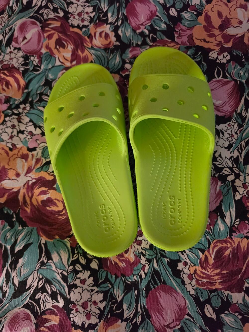 Lime Green Neon Crocs